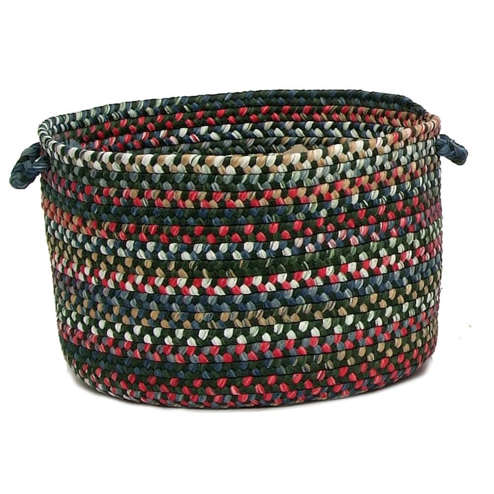 Chestnut Knoll – Thyme Green 18″X12″ Utility Basket Decorative Baskets