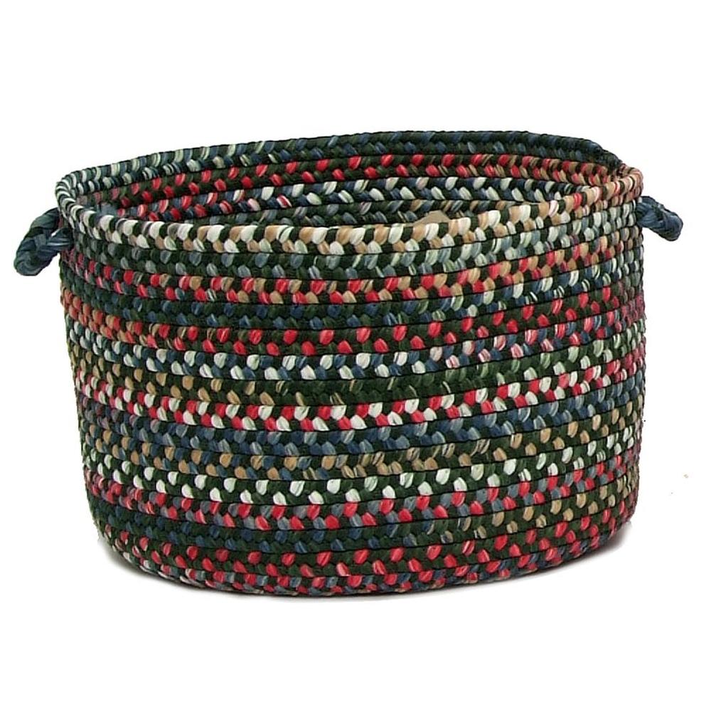 Decorative Baskets Chestnut Knoll- Thyme Green 14″X10″ Utility Basket